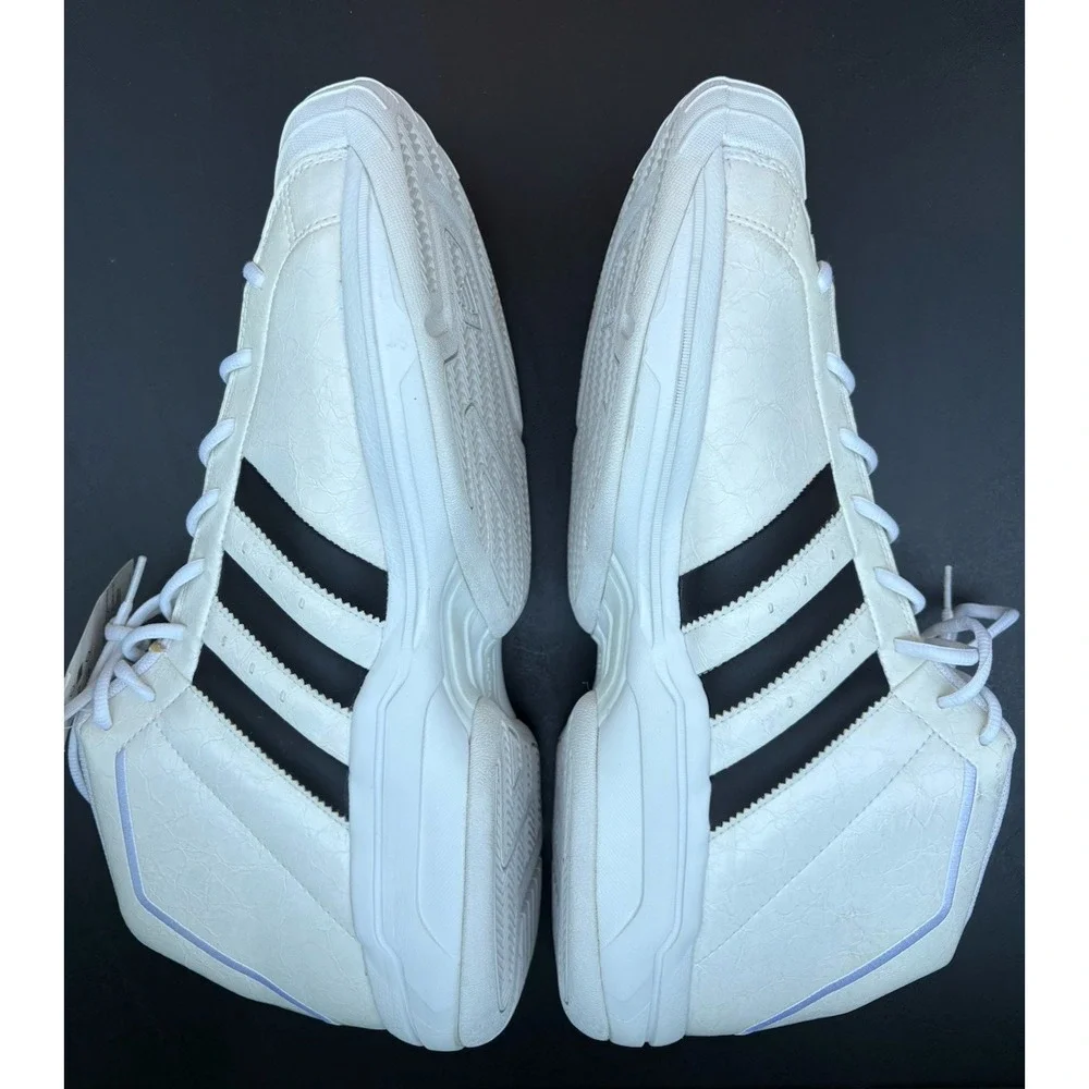 Adidas Pro Model White Black 2G FV8049 Mens Size 19 Big &Tall Basketball NWT